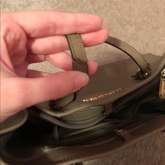 Michael Kors Taupe Tote - Picture 7 of 7